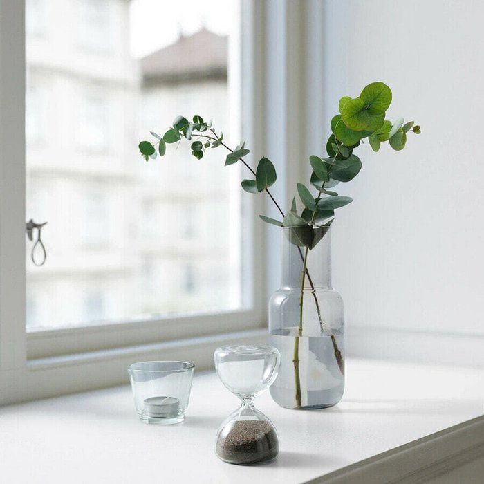 Декоративные песочные часы, прозрачное стекло/песочный цвет, 10 см - купить Картины по цене 2760.0