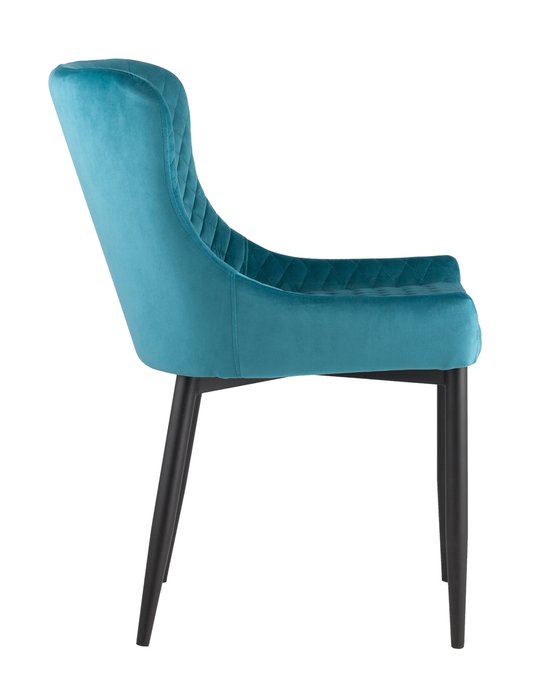 Стул Ститч темно-бирюзового цвета - лучшие Обеденные стулья в INMYROOM