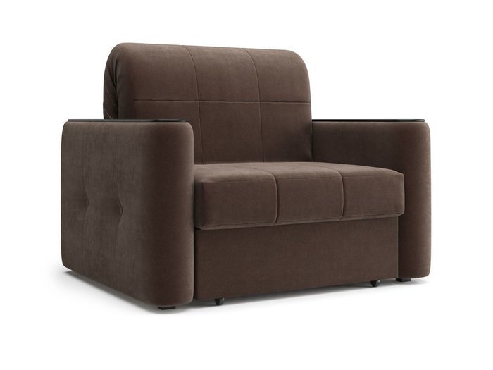 Кресло-кровать Ницца коричневого цвета - купить Интерьерные кресла по цене 37440.0