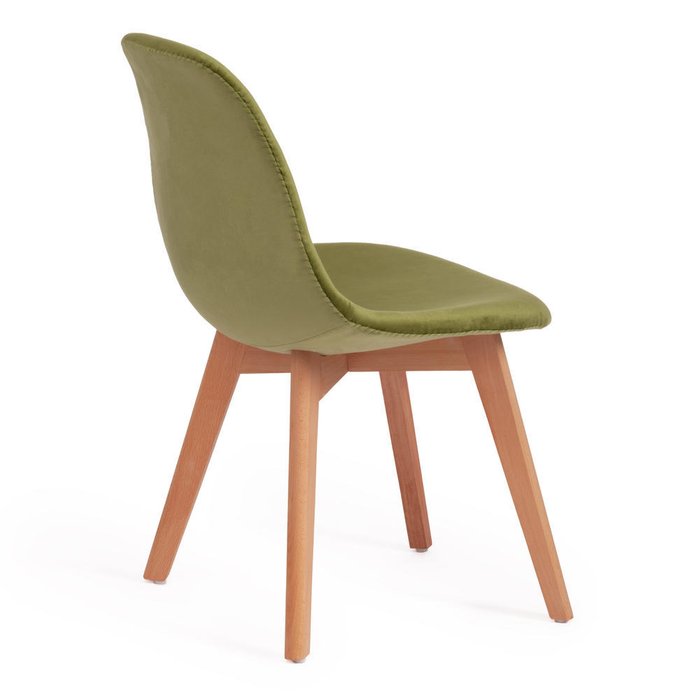 Комплект из четырех стульев Cindy зеленого цвета - лучшие Обеденные стулья в INMYROOM