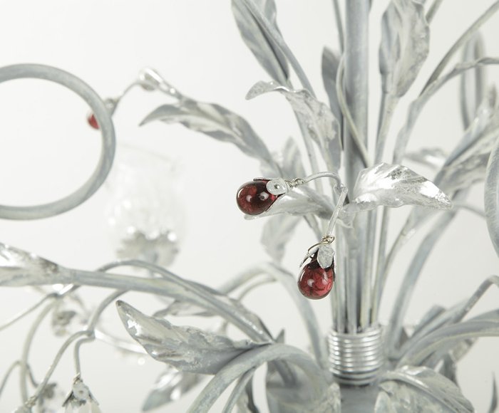 Подвесной светильник Masca Parure из муранского стекла янтарного цвета - лучшие Подвесные люстры в INMYROOM
