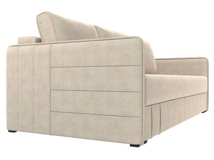 Диван-кровать Слим бежевого цвета с пружинным блоком - лучшие Прямые диваны в INMYROOM