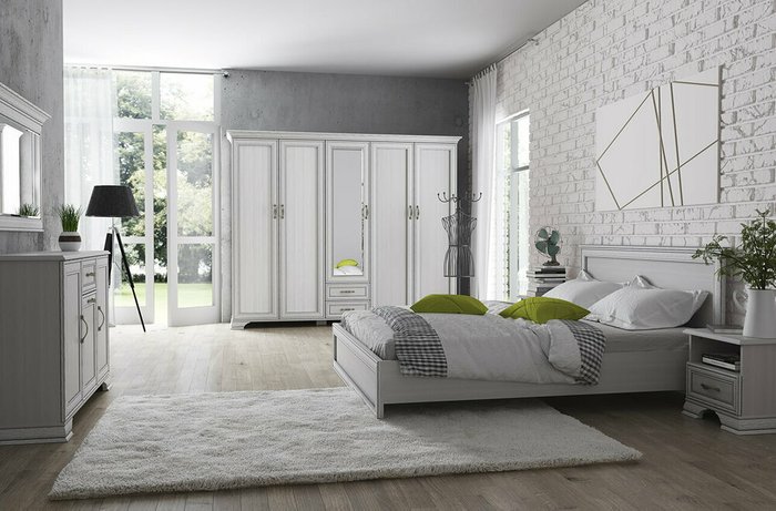 Настенное зеркало Tiffany 71х104 в кремовой раме - лучшие Настенные зеркала в INMYROOM