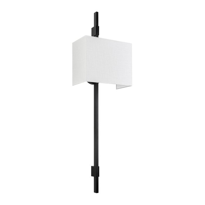 Настенный светильник Sonnet 10459 Black (ткань, цвет белый)