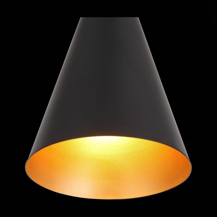 Подвесной светильник Gocce черного цвета - купить Подвесные светильники по цене 6050.0