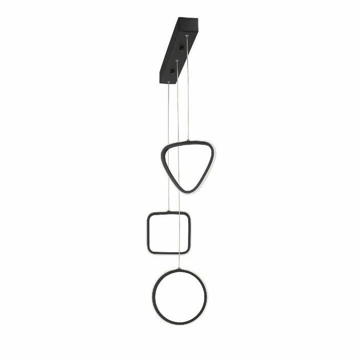Подвесной светильник V3048-1/3S (металл, цвет черный) - лучшие Подвесные светильники в INMYROOM