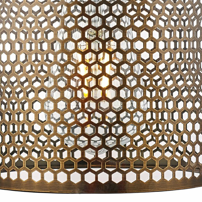 Подвесной светильник Manchester бронзового цвета - лучшие Подвесные светильники в INMYROOM