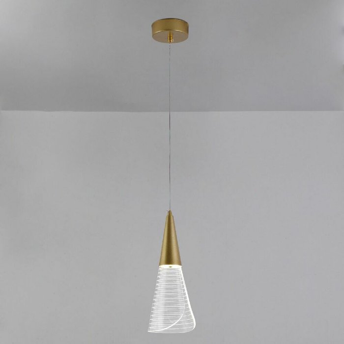 Подвесной светильник Triangle LED LAMPS 81117/1C (акрил, цвет прозрачный) - лучшие Подвесные светильники в INMYROOM