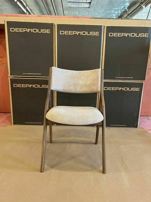 Стул Кардифф бежево-коричневого цвета - купить Обеденные стулья по цене 15900.0