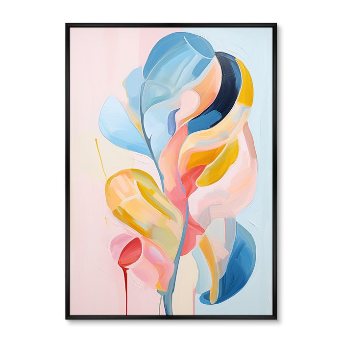 Репродукция картины Flower lollipops, No 1, 2024г.