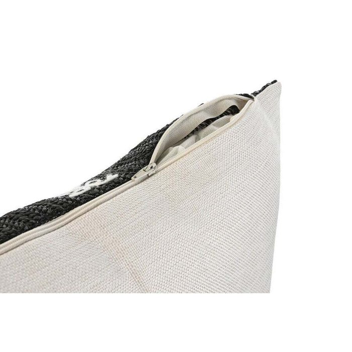 Подушка Home ESPRIT Белый Чёрный Пальмовое 42 x 15 x 42 см - лучшие Подушки для сна в INMYROOM Подушка Home ESPRIT Белый Чёрный Пальмовое 42 x 15 x 42 см - лучшие Подушки для сна в INMYROOM