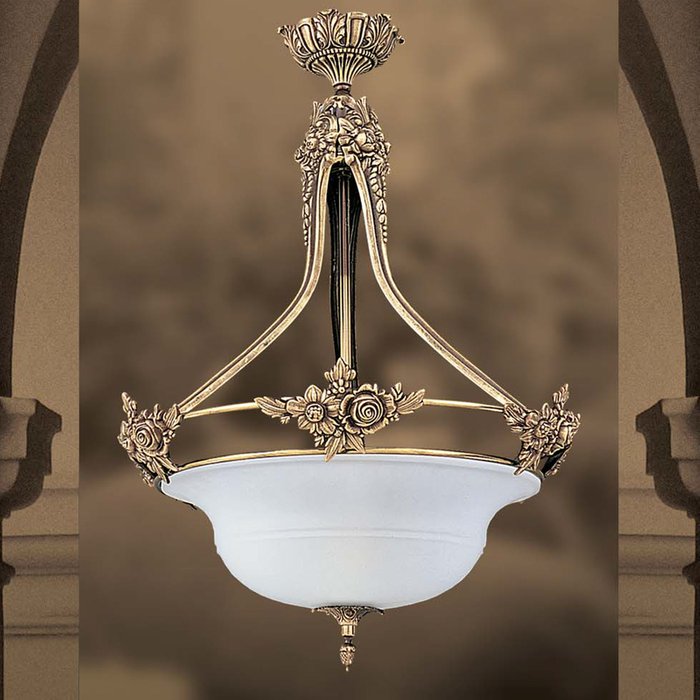 Подвесная Люстра Rialto Riperlamp с фигурной арматурой и плафоном из белого стекла - купить Подвесные люстры по цене 30600 Подвесная Люстра Rialto Riperlamp с фигурной арматурой и плафоном из белого стекла - купить Подвесные люстры по цене 30600