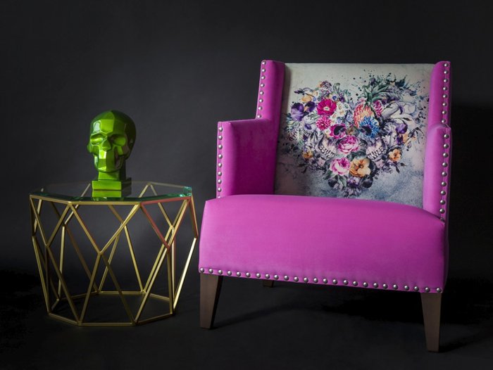 Кресло Love Forever розового цвета - купить Интерьерные кресла по цене 62000.0