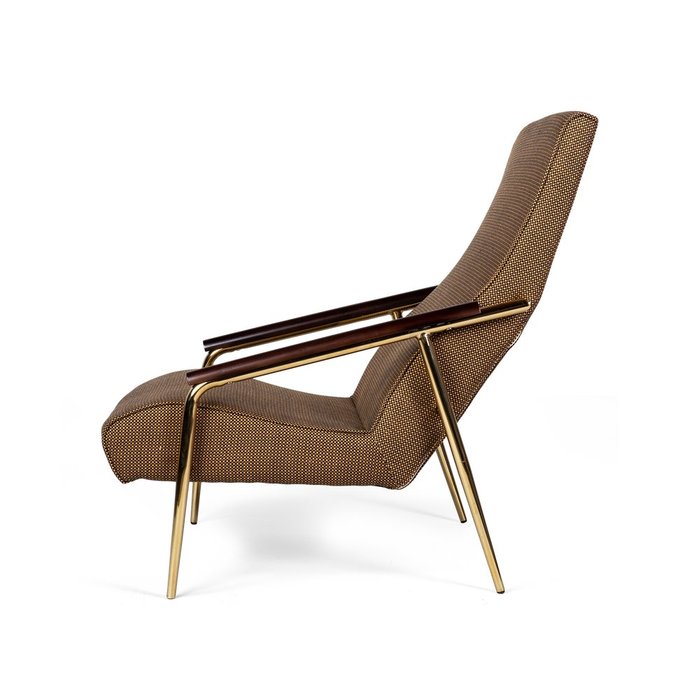 Кресло Evimera коричневого цвета - купить Интерьерные кресла по цене 36400.0