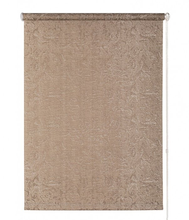 мини ролета Фрост 98х175 бежево-серый - купить Шторы по цене 1532