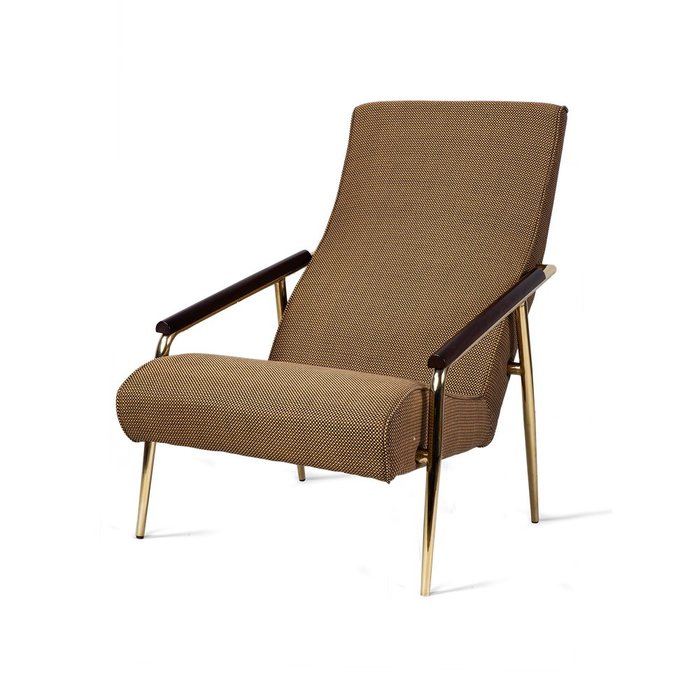 Кресло Evimera коричневого цвета