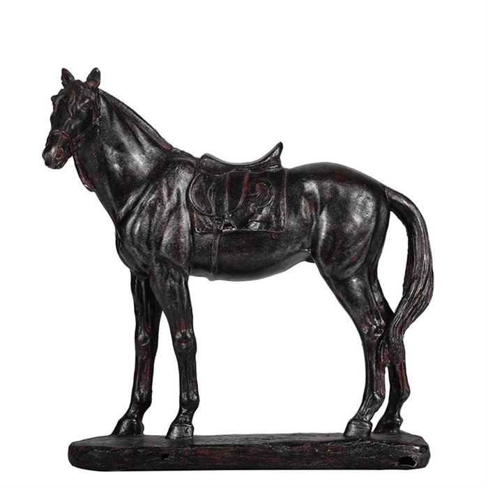 Фигурка Лошадь в глубоком чёрном цвете