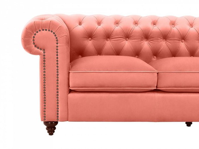 Диван Chester Classic кораллового цвета - лучшие Прямые диваны в INMYROOM