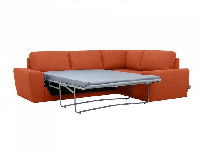 Угловой диван-кровать Peterhof оранжевого цвета - лучшие Угловые диваны в INMYROOM