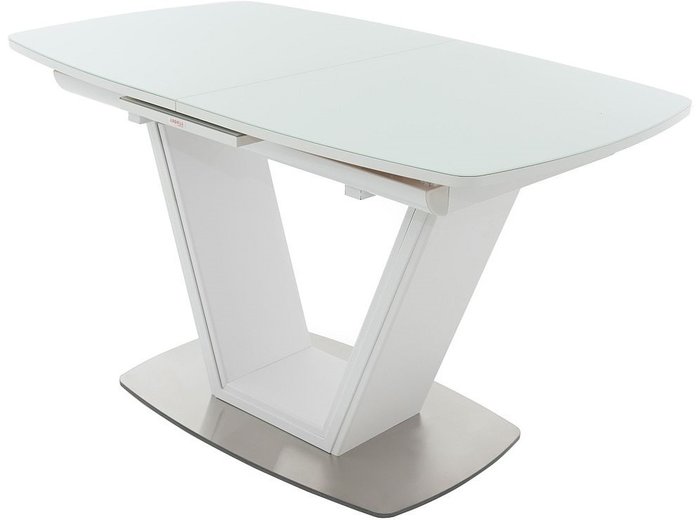 Стол раздвижной Севилья белого цвета - купить Обеденные столы по цене 49362.0