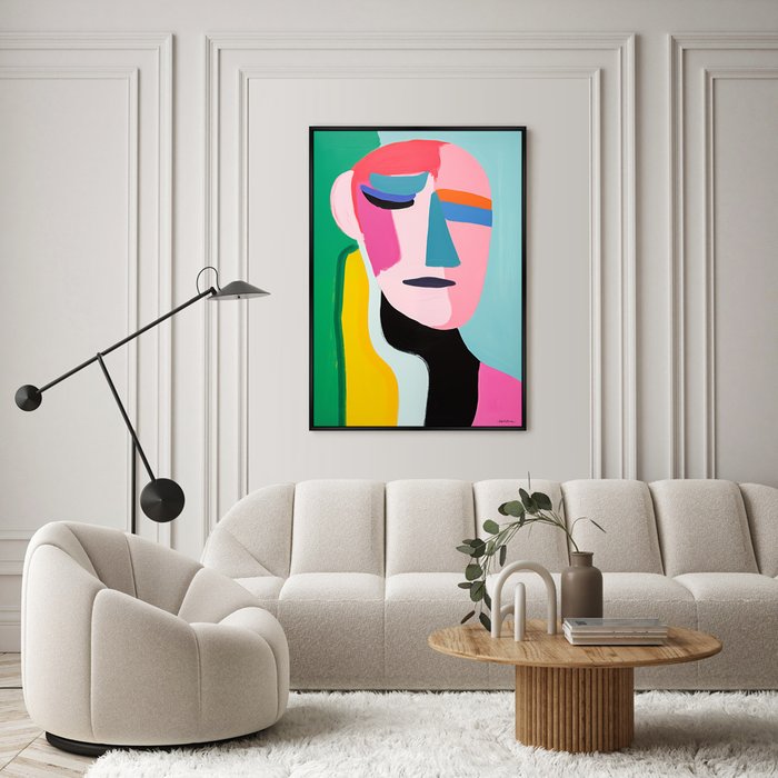 Репродукция картины The Mask collection, No 7, 2024г. - лучшие Картины в INMYROOM
