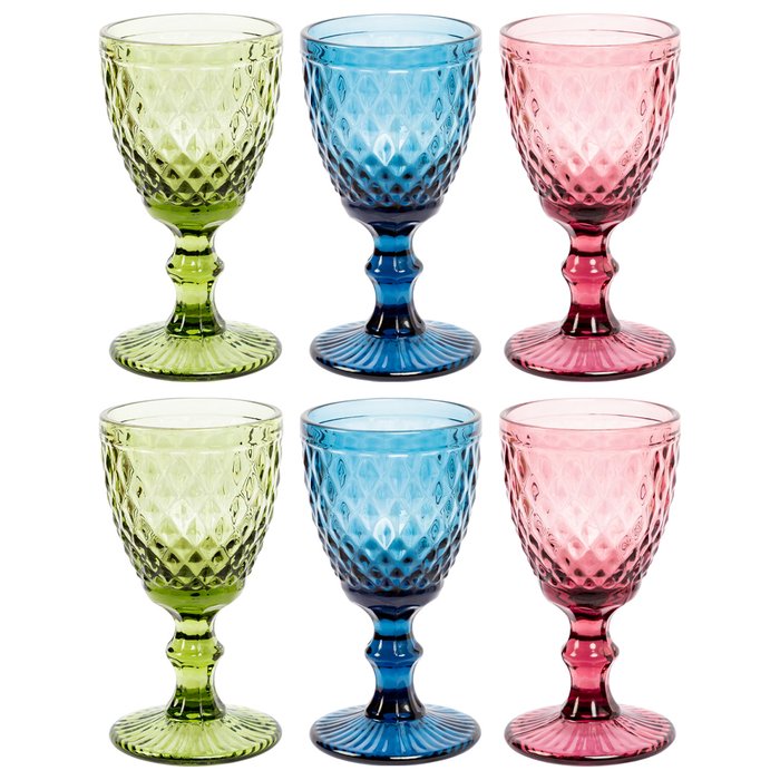 Набор из шести стеклянных бокалов Луи - купить Бокалы и стаканы по цене 3700.0