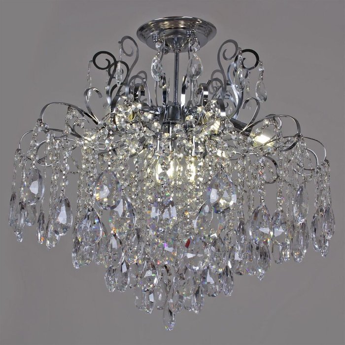 Хрустальная люстра 79030-0.3-600A CH (хрусталь, цвет прозрачный) Хрустальная люстра 79030-0.3-600A CH (хрусталь, цвет прозрачный)