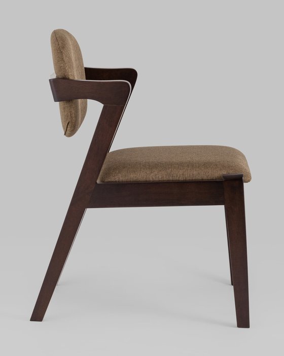 Набор из двух стульев Viva коричневого цвета - лучшие Обеденные стулья в INMYROOM