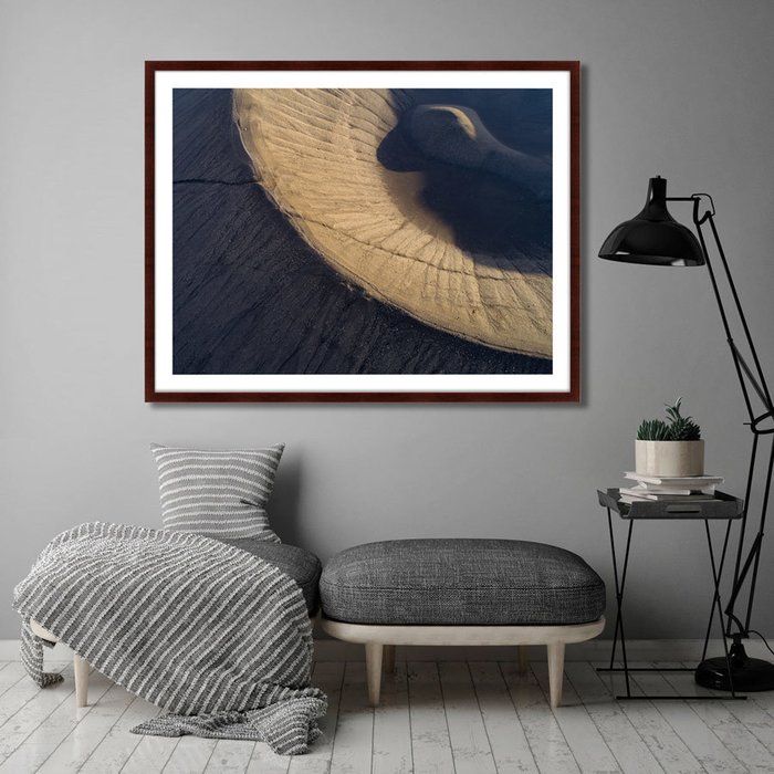 Картина Sand crator in Iceland - лучшие Картины в INMYROOM