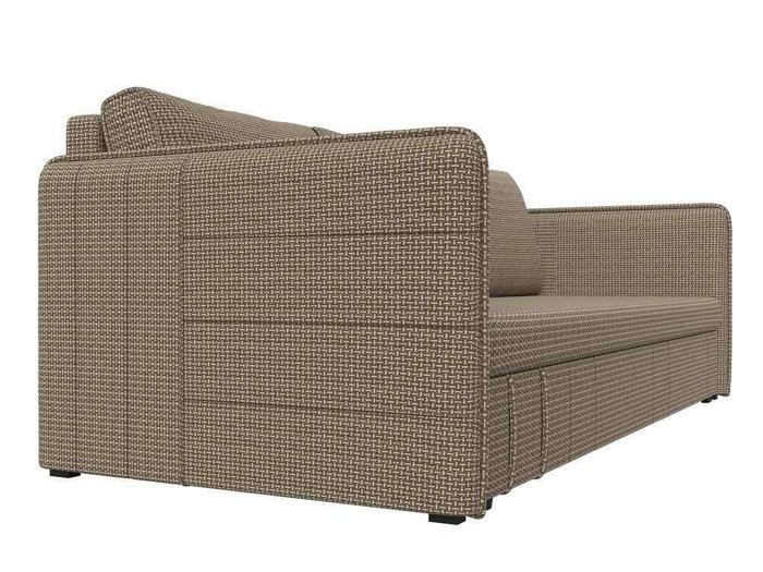 Прямой диван-кровать Слим бежево-коричневого цвета - лучшие Прямые диваны в INMYROOM