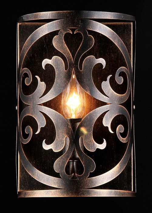 Бра Rustika темно-коричневого цвета  - лучшие Бра и настенные светильники в INMYROOM