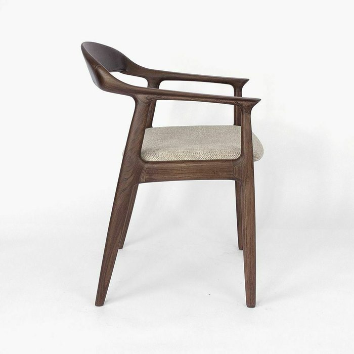 Стул Бароло серо-коричневого цвета - лучшие Обеденные стулья в INMYROOM