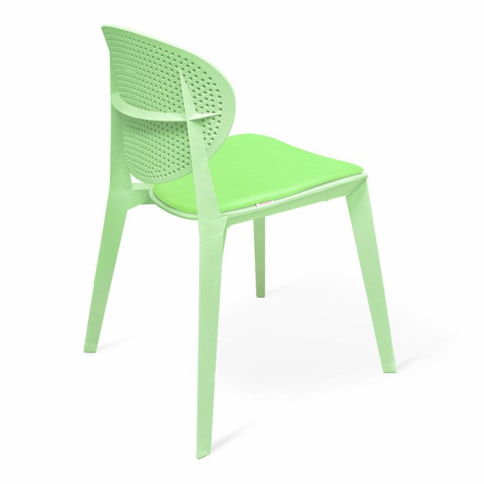 Обеденная группа из стола и четырех стульев зеленого цвета  - лучшие Обеденные группы в INMYROOM