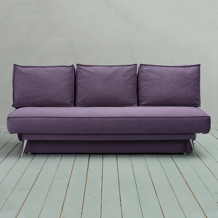 Диван-кровать Модена Galaxy фиолетового цвета