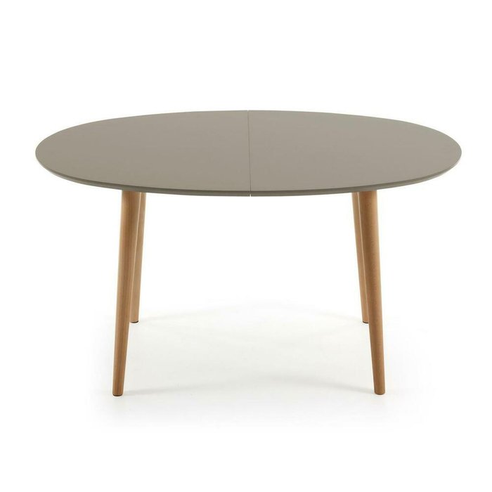 Обеденный овальный стол Oakland серого цвета - лучшие Обеденные столы в INMYROOM