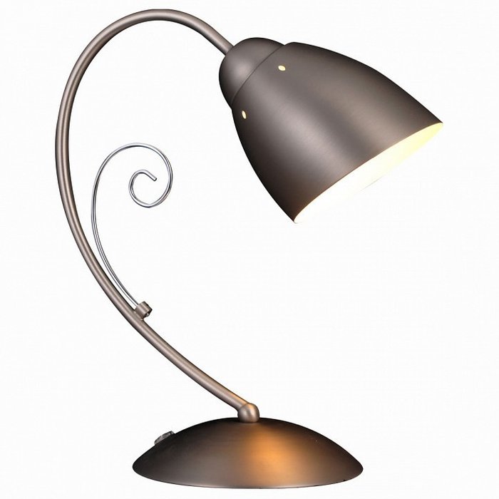 Настольная лампа Marquis темно-серого цвета 