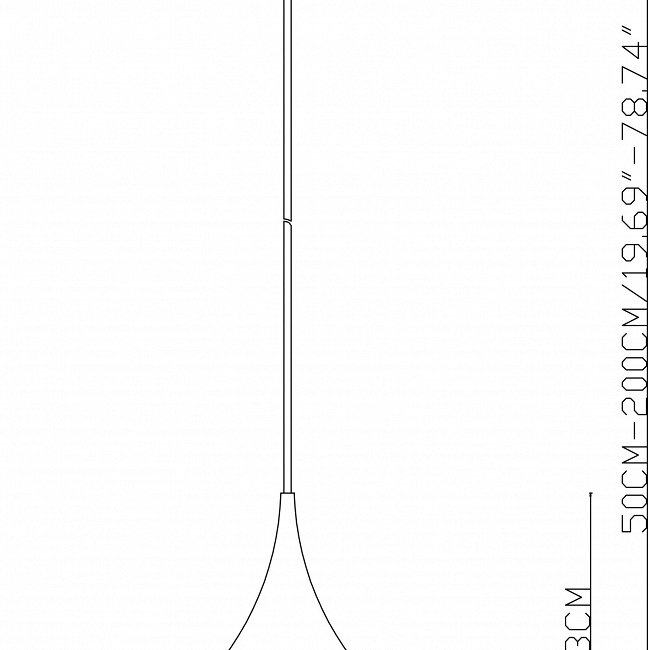 Подвесной светильник Semi Pendel белого цвета - купить Потолочные светильники по цене 12360.0