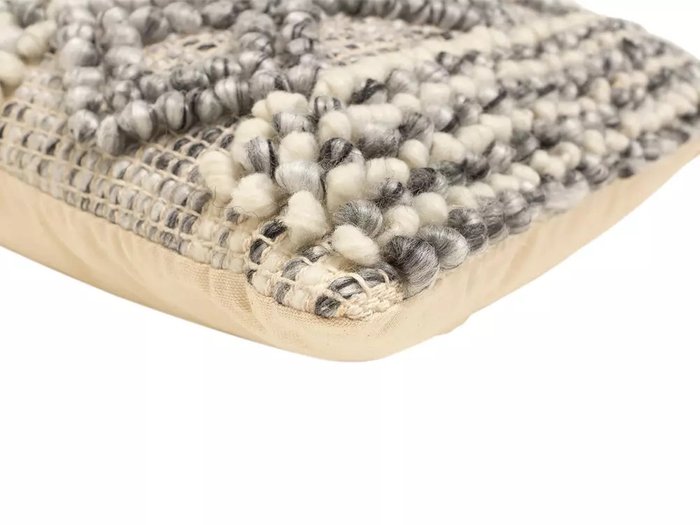 Чехол на подушку Infini 30х50 серо-бежевого цвета - лучшие Чехлы для подушек в INMYROOM