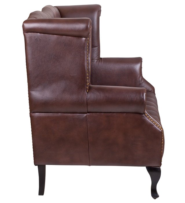 Прямой диван Royal sofa brown с темно-коричневой обивкой - лучшие Прямые диваны в INMYROOM Прямой диван Royal sofa brown с темно-коричневой обивкой - лучшие Прямые диваны в INMYROOM