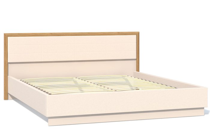 Кровать Анри 180х200 бежевого цвета  - купить Кровати для спальни по цене 18668.0
