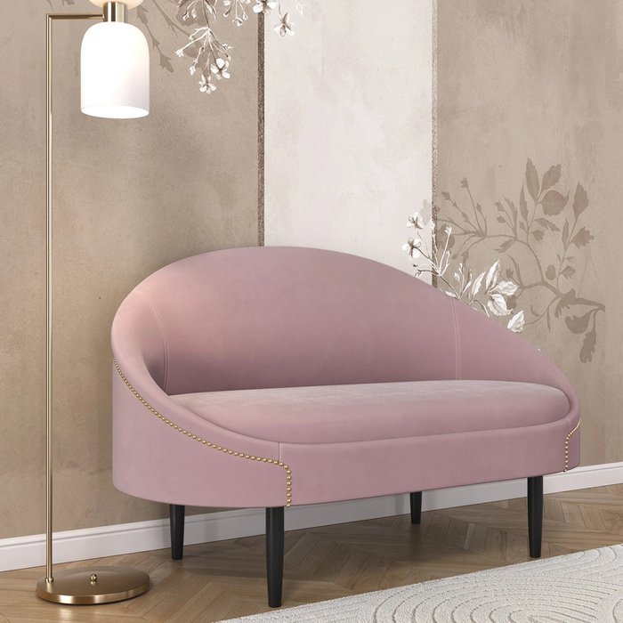 Диван Мадрид пыльно-розового цвета - купить Прямые диваны по цене 25990.0