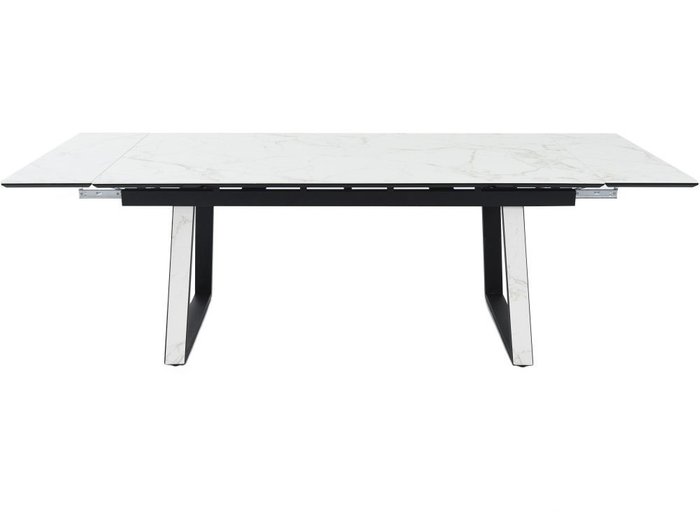 Стол раскладной Monaco бело-бежевого цвета - лучшие Обеденные столы в INMYROOM