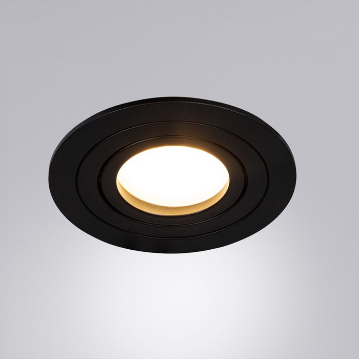 Светильник Arte Lamp TARF A2167PL-1BK - купить Встраиваемые споты по цене 590.0