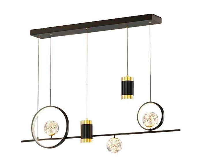 Подвес Аксель черный w120*12 h120 Led 80w (4000K)