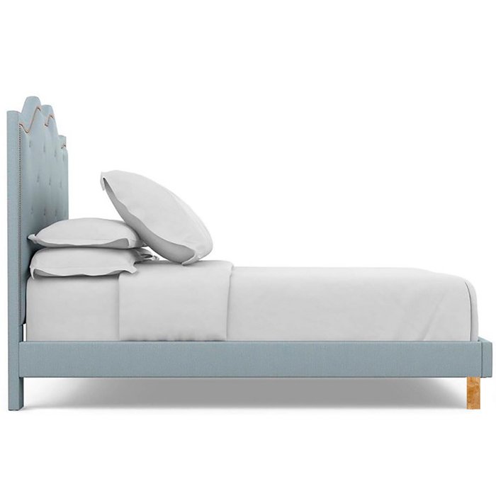 Кровать Williams голубого цвета 180x200 Р - купить Кровати для спальни по цене 138000.0