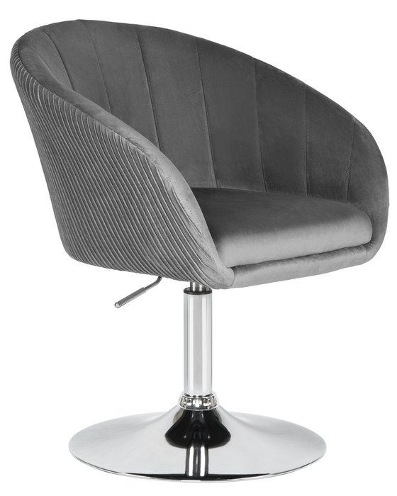 Кресло дизайнерское Edison серого цвета - купить Интерьерные кресла по цене 11640.0