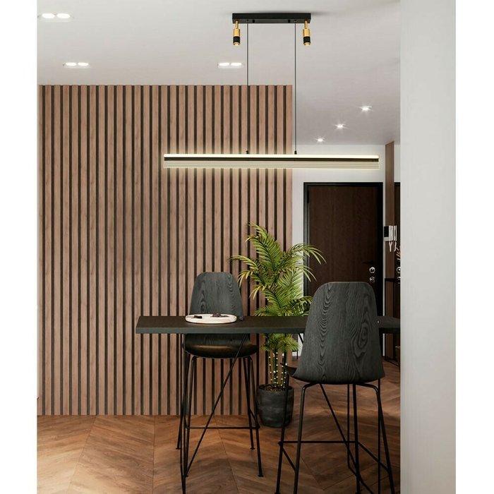 Подвесной светильник L8700-1200 (акрил, цвет прозрачный) - купить Подвесные светильники по цене 14000