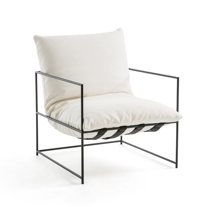 Кресло из металла Sgothan белого цвета - купить Интерьерные кресла по цене 145859.0