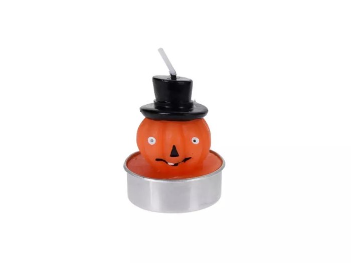 Свеча фигурная Halloween Party оранжевого цвета