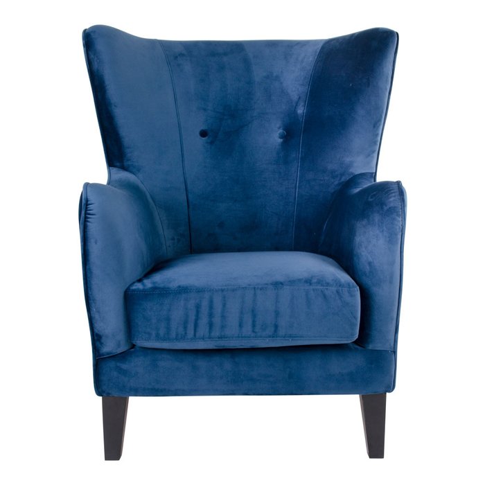 Кресло Campo синего цвета  - купить Интерьерные кресла по цене 56200.0
